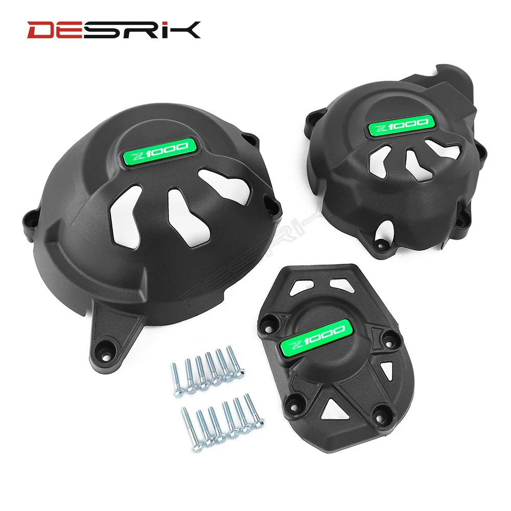 Один набор новых мотоциклов крышка двигателя для GB Racing Kawasaki Z1000/SX 2011 2019 & Ninja 1000SX 2020