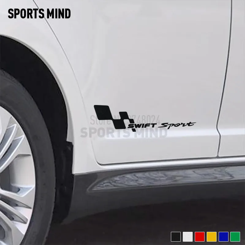 5 пар Виниловая пленка для оклеивания автомобилей-Стайлинг для Suzuki Swift Sport Аксессуары для автомобилей, наклейки на ногти, внешние аксессуары