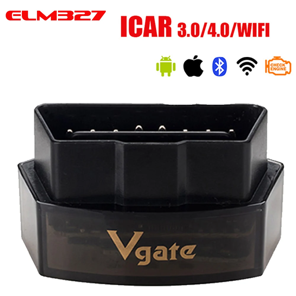 Автомобильный диагностический сканер Vgate iCar Pro Bluetooth 4 0/3 0/Wi Fi OBD 2 Elm 327|code reader|obd2 code