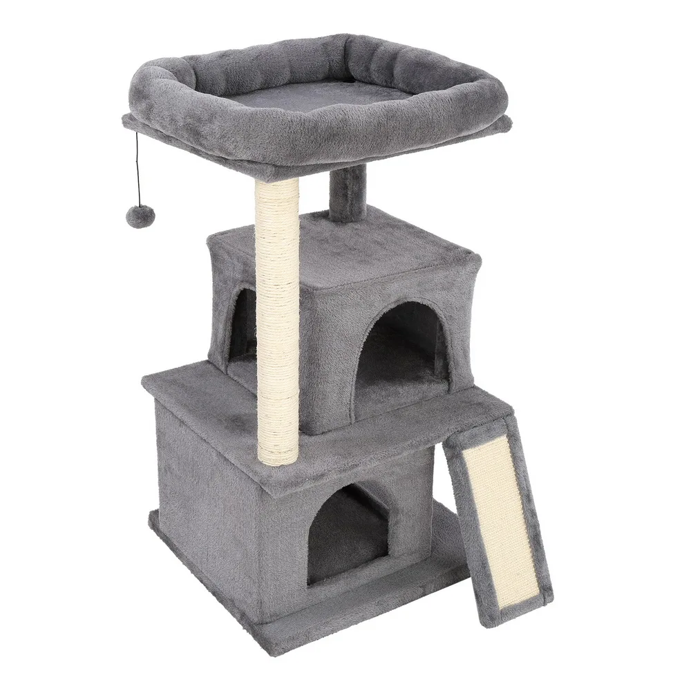 

34 "подъемник для кошек, домик-башня, чесалка, игрушка для кошек, котят, игрушка для прыжков с лестницей, игровое дерево