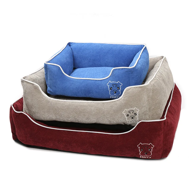 Матрас для собачьей лежанки съемный диван для щенка для маленьких средних больших собак чихуахуа бульдог лежак собачья будка для кошки