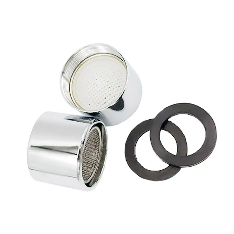 M22 22mm Female Thread Tap Aerator Faucet Bubble 2PCS 304 Stainless Steel Core Brass Shell Kitchen Bath Accessories faucet aerator