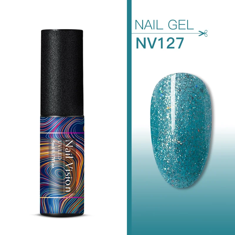 Nail Vision 5 мл Гель-лак для ногтей набор 176 цветов для маникюра гибридный Цвет ногтей Полупостоянный УФ-гель для ногтей гель лак - Цвет: EES06722