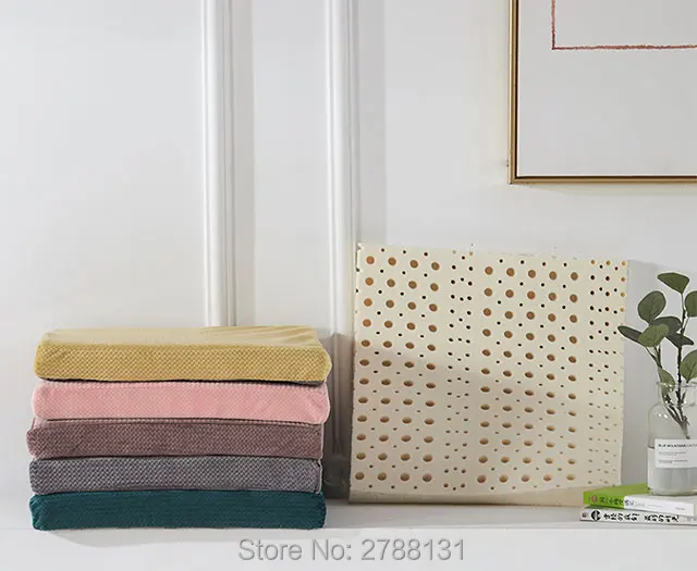 Европейский стиль decorativos уличное кресло для патио подушки 40x40 см напольные подушки для сидения латексные подушки один кусок Бесплатная