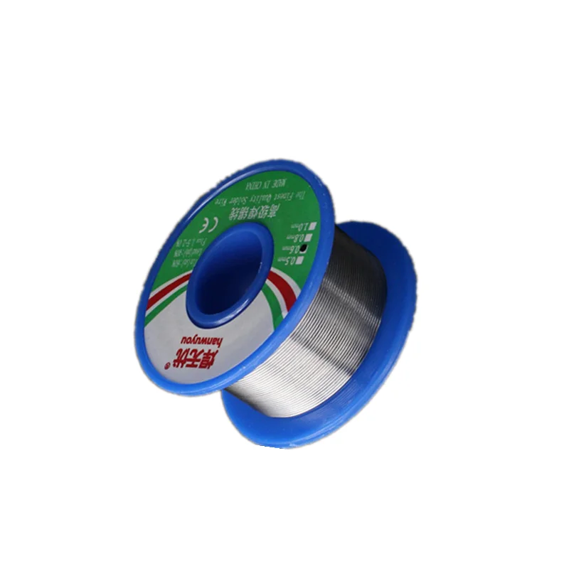 

Free Shipping 50g1.0mm 60/40 Solder Wire Rosin Core Tin Lead Solder Wire Soldering Welding Flux 1.5-2.0% Iron Wire Reel