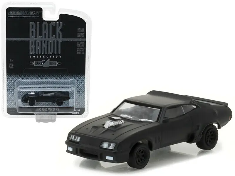 GL 1: 64 черный бандит 1973 Ford Falcon XB сплав модель автомобиля литье под давлением металлические игрушки подарок на день рождения для детей мальчиков