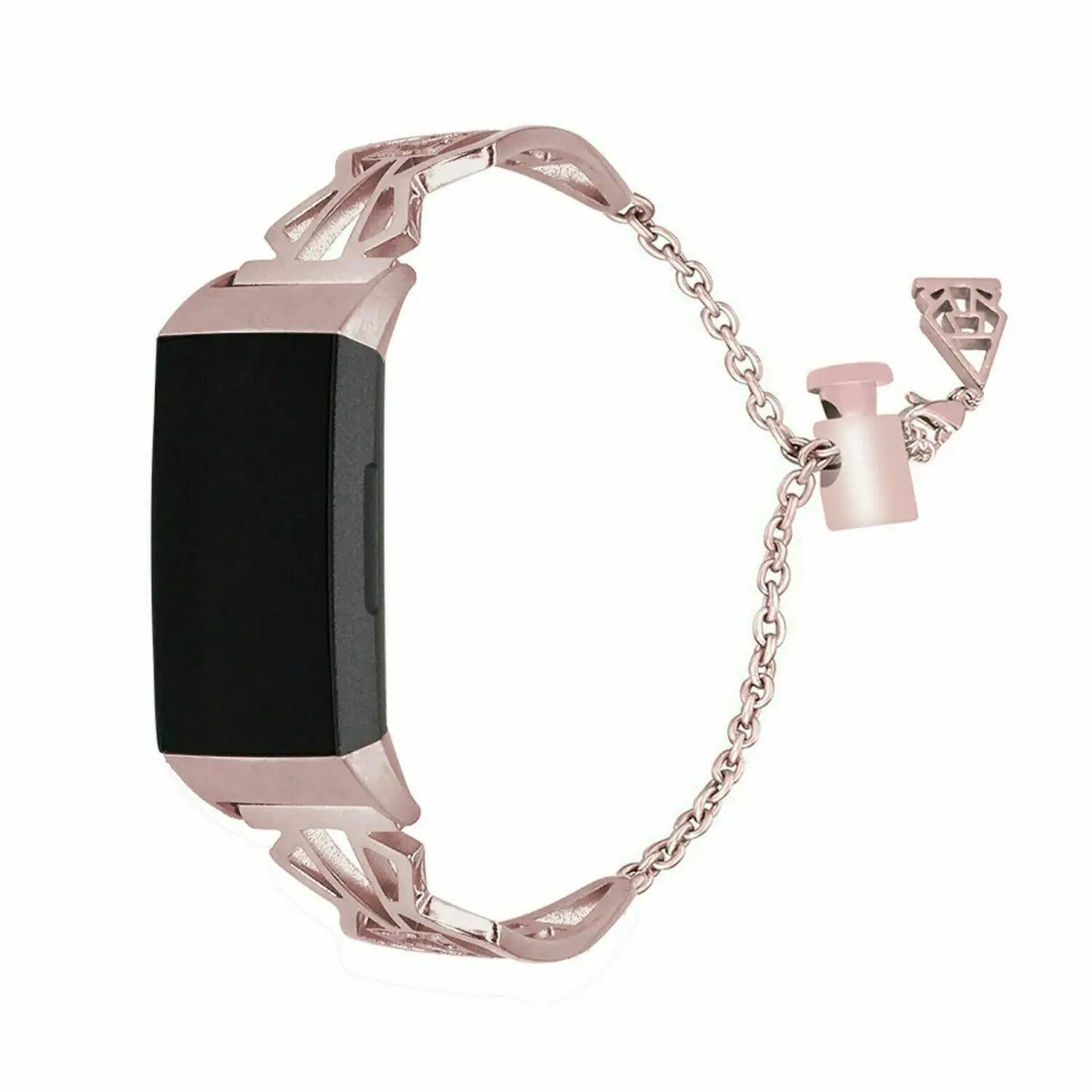 Регулируемые Стразы, ремешок для Fitbit Charge 3, умный браслет из нержавеющей стали, ремешок для Fitbit Charge 3, аксессуары