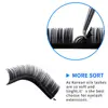 5 Pcs/Lot Eyelash Extension 16 Rows Classic False Eyelash Ｗholesale Natural Mink Individual Lash Supplies Makeup Wendy Lashes 4