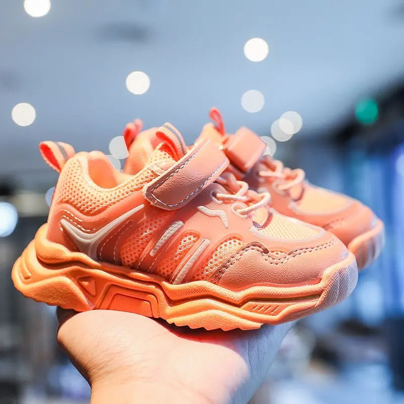 2020 летнее Радужное платье Детская спортивная обувь для девочек студентов Обувь с