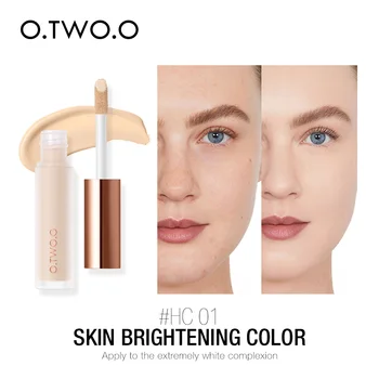 

O.TWO.O Face Concealer Makeup HD Photogenic Concealer Wand Full Coverage Foundation Under Eye Concealer For Dark Circles D01