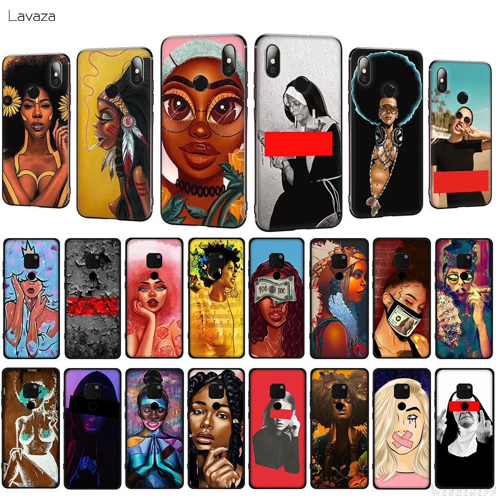 

Lavaza Naturalhair 4everestherr TPU Phone Cover for Huawei Honor View 20 Pro Mate 10 20 30 Lite Pro Soft Case