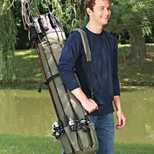 Портативный наплечный Чехол-держатель, аксессуар для путешествий, многофункциональная сумка для удочки большой емкости, практичная катушка для хранения снастей