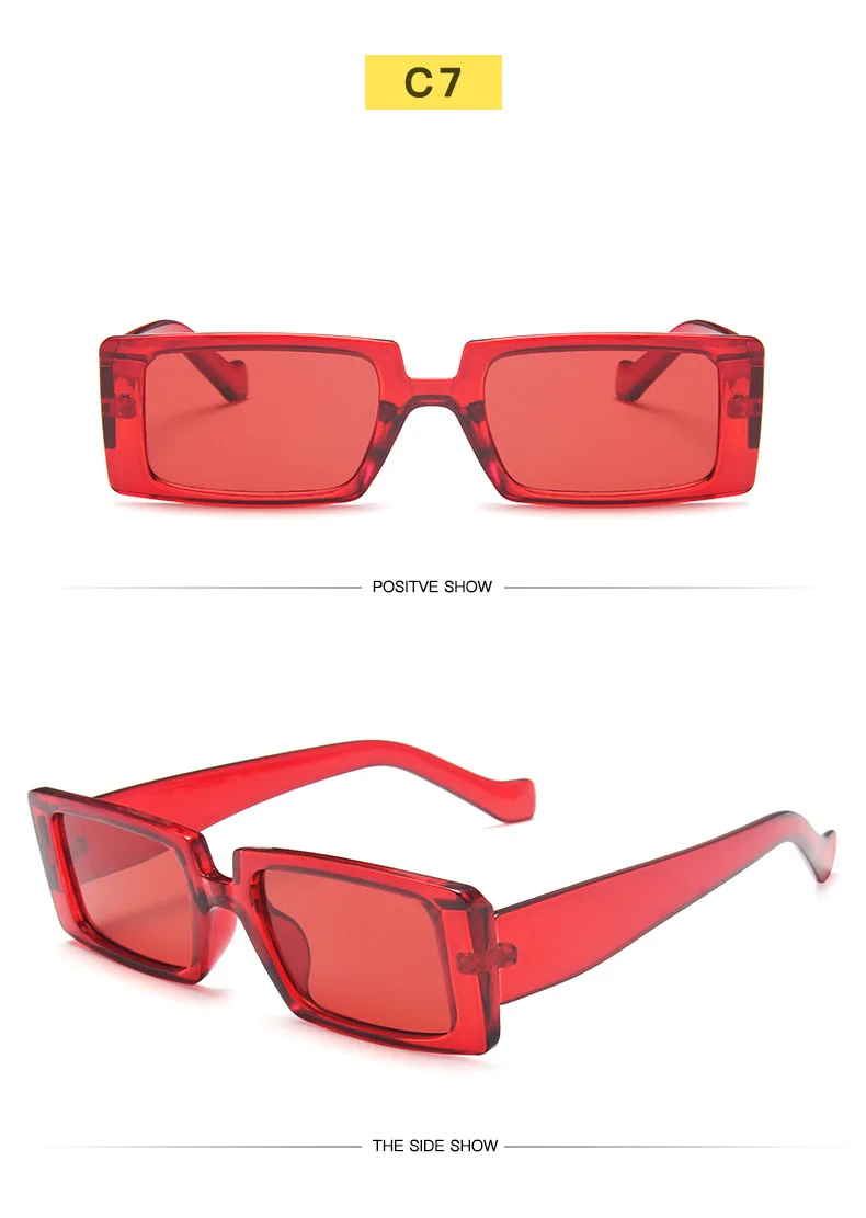 2021 Fashion Square Sunglasses Women Designer Luxury Men/Women Cat Eye Sun Glasses Classic Vintage UV400 Outdoor Oculos De Sol
