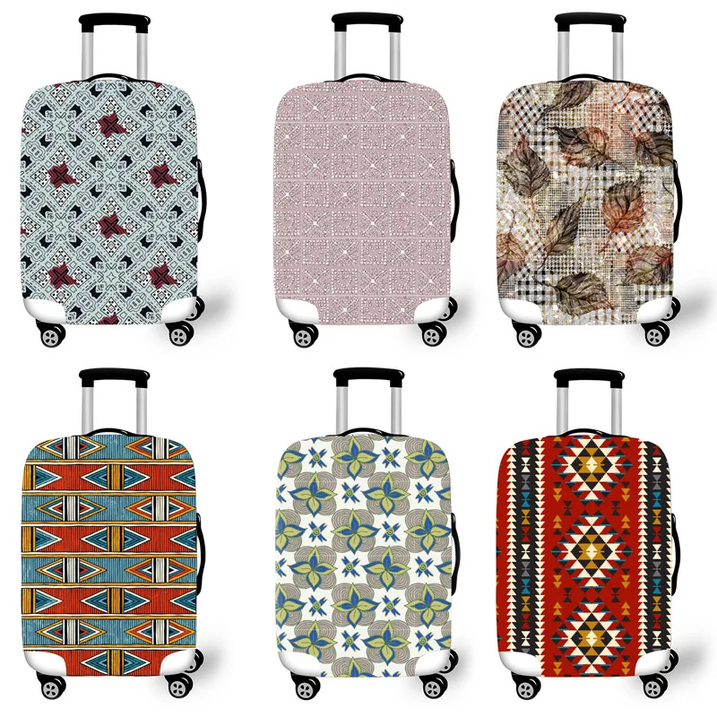 Эластичный Защитный чехол для багажа, защитный чехол для чемодана, чехлы на колесиках, Чехлы, 3D аксессуары для путешествий, сетчатый узор 2
