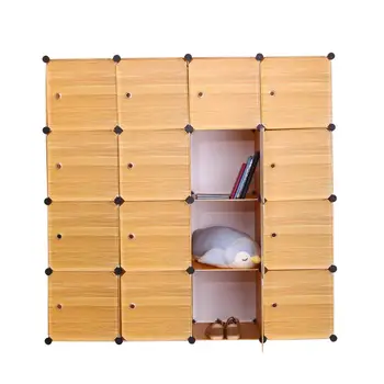 

CupboardMulti-function larger Waterproof Cabinet DIY Easy Install Reinforcement shoe storage Wardrobe Closet Hanging Save space