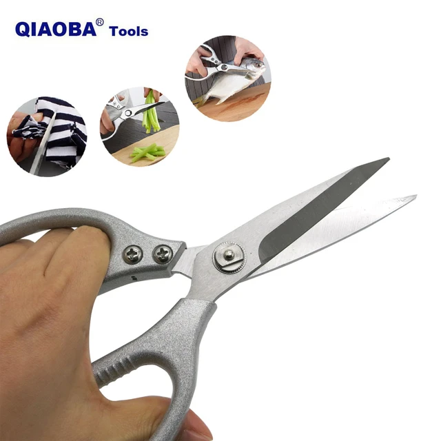 Steel Kitchen Scissors Shears Chicken Bone Fish  Kitchen Scissors Cutting  Poultry - Kitchen Scissors - Aliexpress