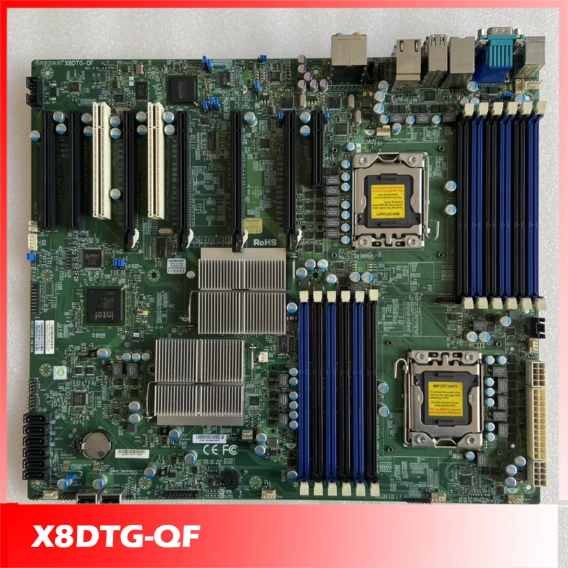 Оригинальная материнская плата рабочей станции для Supermicro X8DTG-QF медицинская