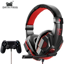 Wired Gaming Earphones for Nintend for Mobile phone Headphones Mic Stereo Supper Bass for Sony PlayStation 4 PS4 Earphone