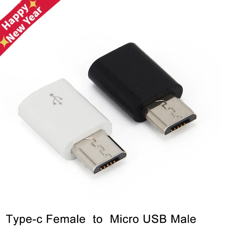 

1Pc Type C Female To Micro USB Male Adapter Converter Connector for Huawei xiaomi