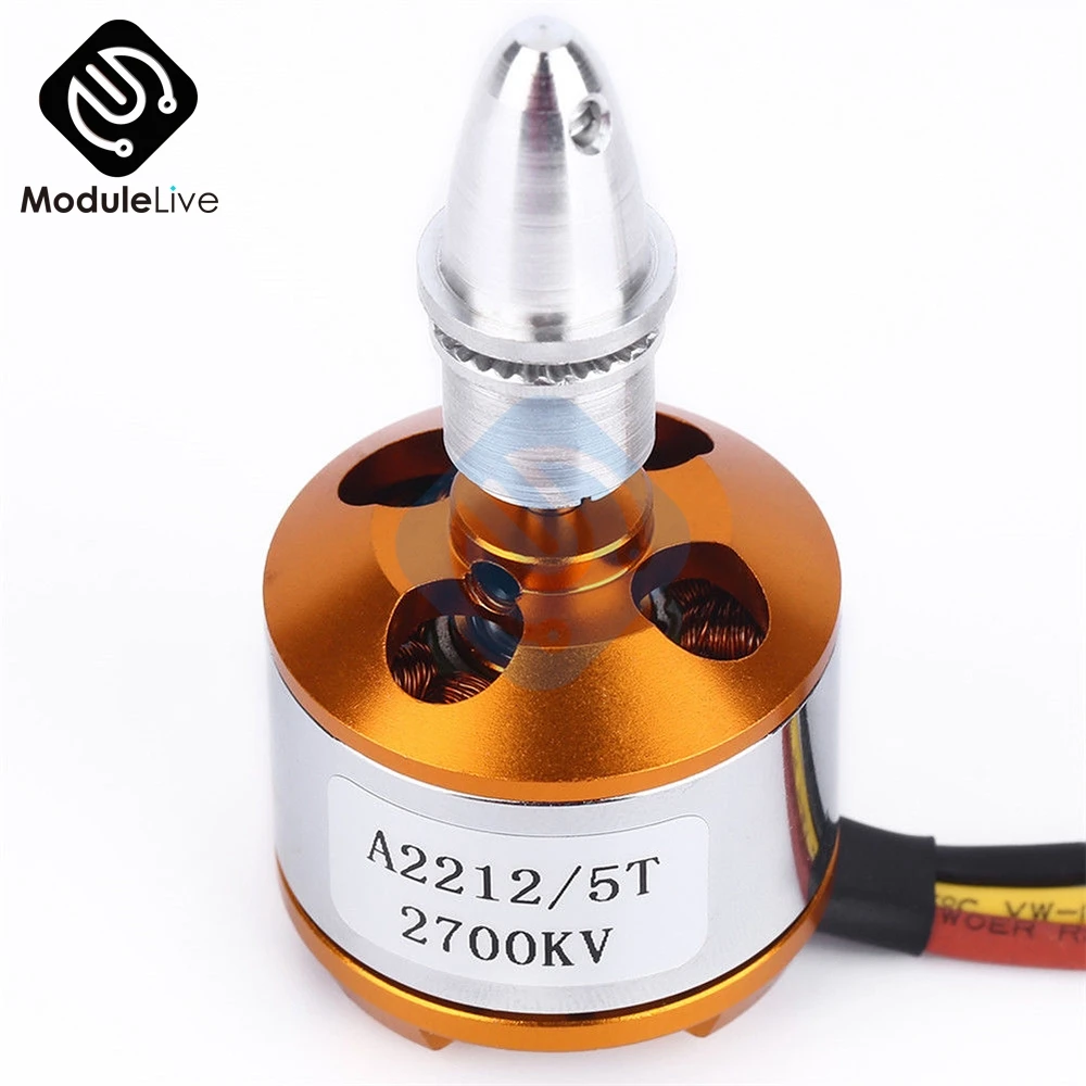 A2212/5 T 2700KV бесщеточный мотор Outrunner A 2212For радиоуправляемый самолет вертолет Квадрокоптер