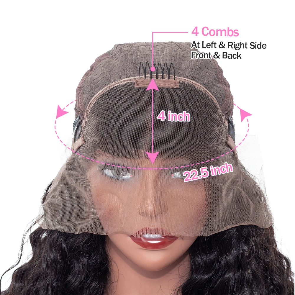 VSHOW 13*4 бразильские волнистые кружевные передние человеческие волосы парики для женщин 150% 180% плотность Remy кружевные парики с детскими волосами предварительно выщипанные