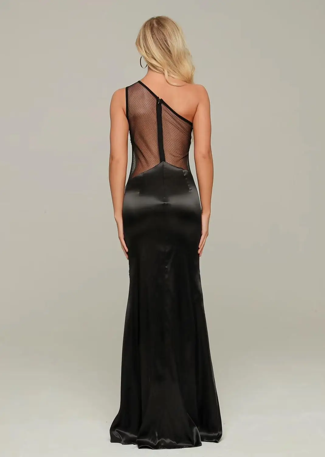 Элегантные женские вечерние платья Vestidos летние женские сексуальные платья на одно плечо без рукавов с блестками геометрические черные сетчатые длинные платья