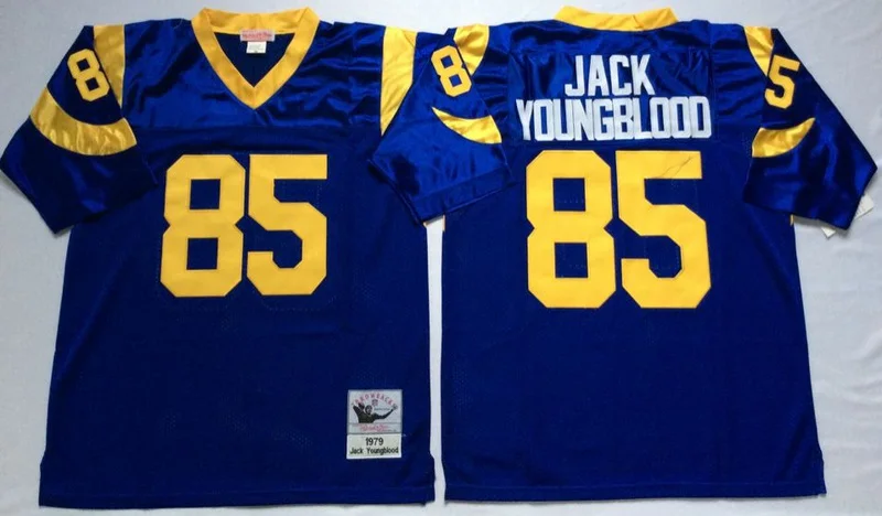 Розовый Stitiched, Los Angel, Jack Youngblood, Eric, Marshall Faulk, Kurt Warner, Throwback для мужчин Джерси - Цвет: Розовый