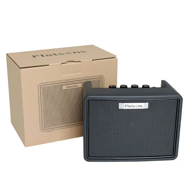 

FGA-3 Mini Guitar Amplifier 6*AA batteries USB Power Supply Portable Amp Speaker for Acoustic/ Electric Guitar Ukulele