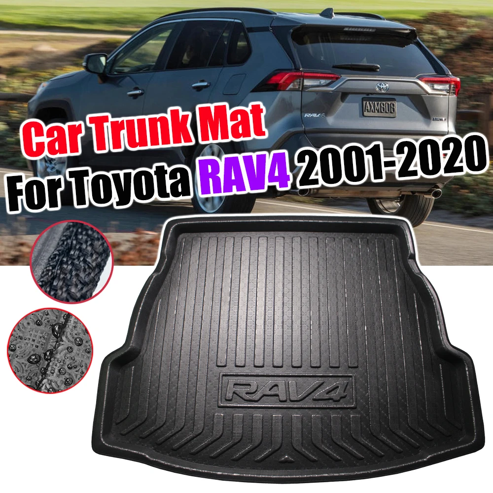 Для Toyota RAV4 2001-2020 XA20 XA30 XA40 XA50 задний поднос для груза коврик багажника