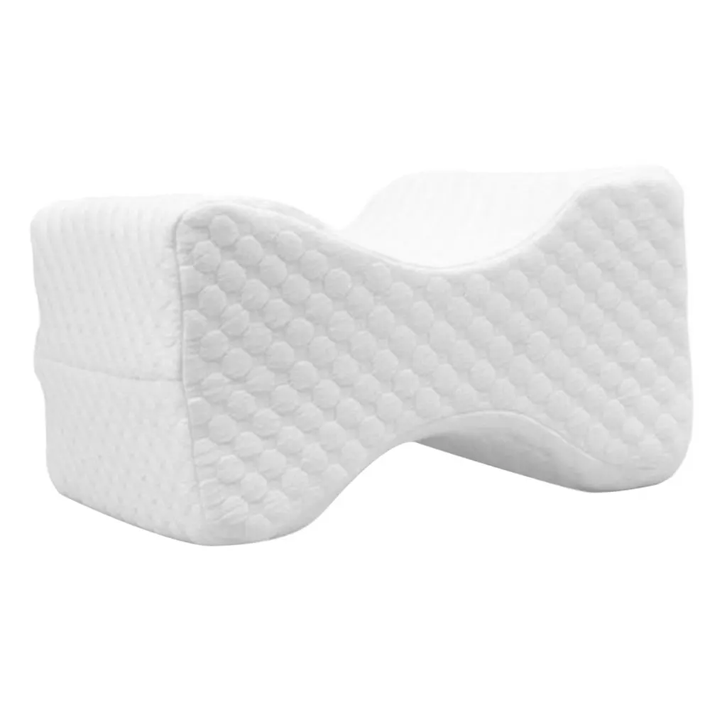 Comfort Side Sleeping Knee Pillow Memory Foam Leg Bolster Cushion Orthopedic Knee Pillow Cushion Side Sleep Leg Pillow Wedge