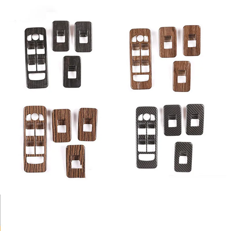 

for Land Rover Discovery Sports Glass Lifting ABS Wood Grain Interior Car Accessories