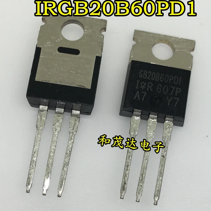 5 шт./IRGB20B60PD1 GB20B60PD1 600 В/13.0A до-220 TO220
