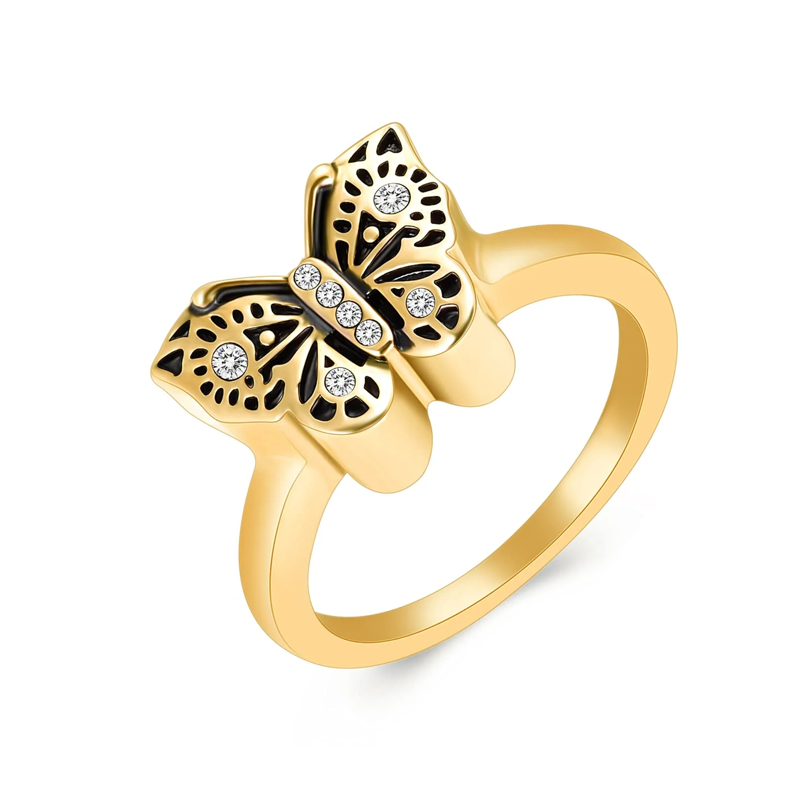 Butterfly Cremation Jewelry Ring Holds Loved Ones Ashes Urn Finger Ring for Ashes for Women Memorial Keepsake Jewelry 4