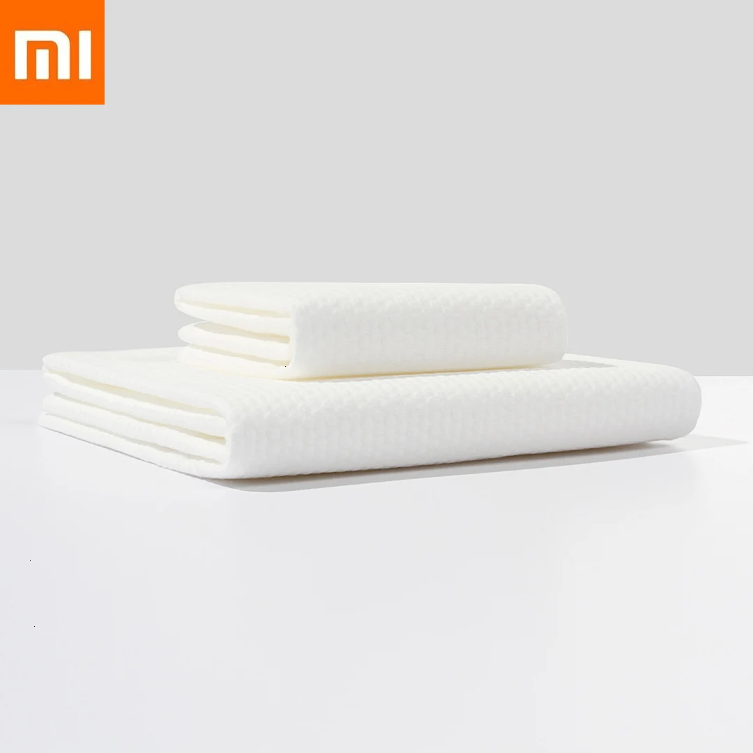 100% хлопок Xiaomi Mijoy одноразовое банное полотенце + герметичная упаковка без