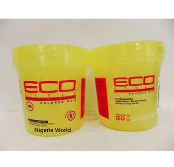 Мир эко стайлер для волос гель для укладки/236 мл(1 бутылка - Цвет: Цвет: желтый