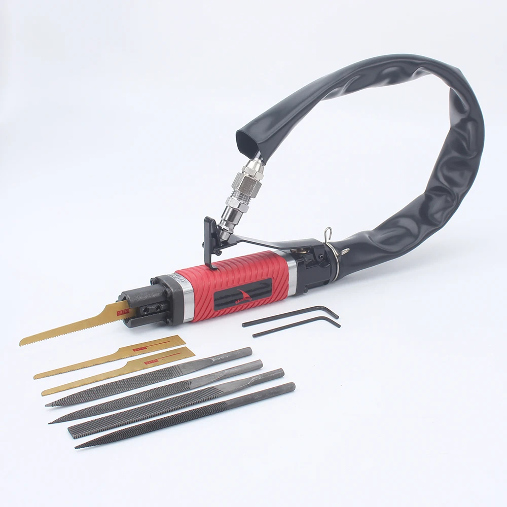 Quality AF5A-Q Dual-Use Reciprocating Air Saw Pneumatic File Tool Reciprocating File Polishing Tools Air Cutting Tool afbeelding