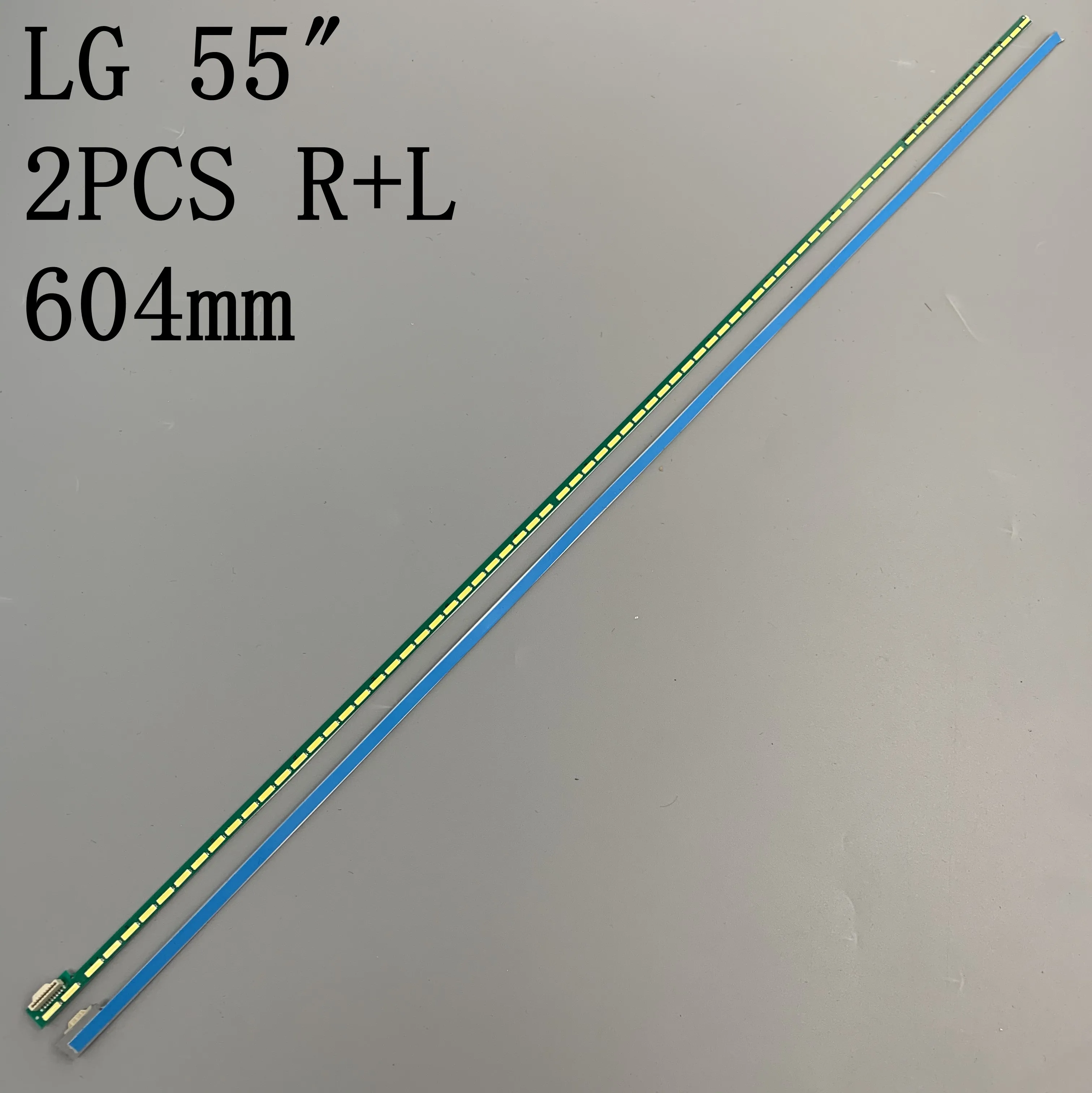 New 2 PCS*75LED 605mm LED backlight stip for LG 55LA6800 6922L-0069A LC550EUH PF P1 55 V13 ART TV R L 6920L-0001C 6916L1210B 09B