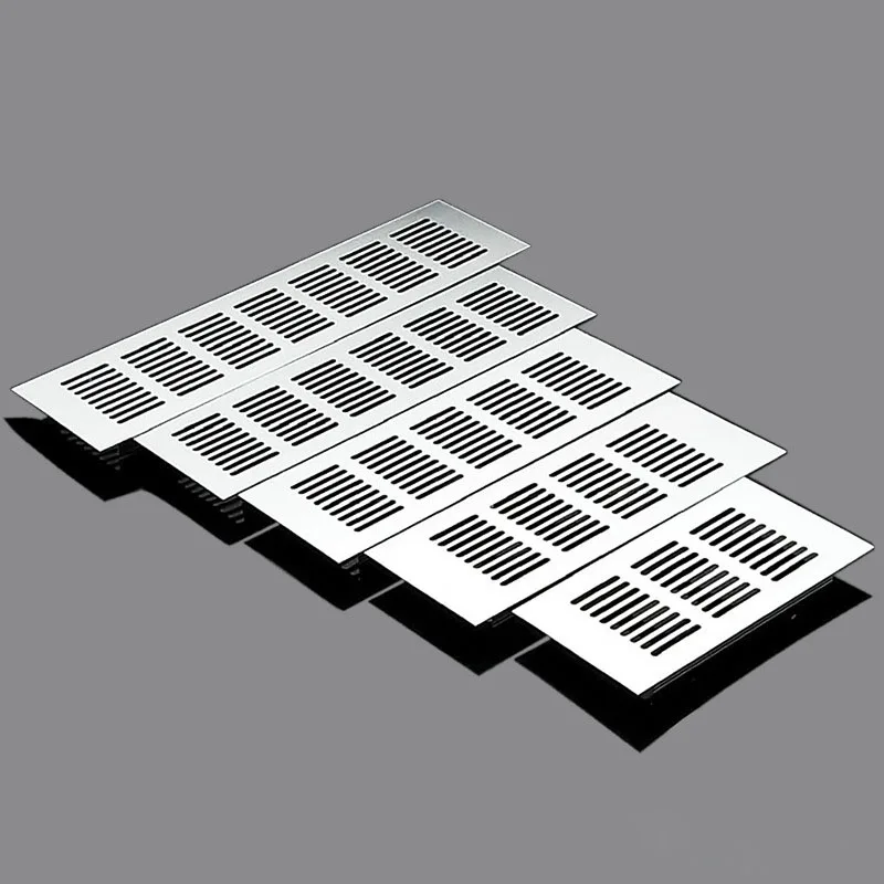 Aluminum Alloy 80mm Vents Perforated Sheet Air Vent Perforated Sheet Web Plate Ventilation Grille Vents