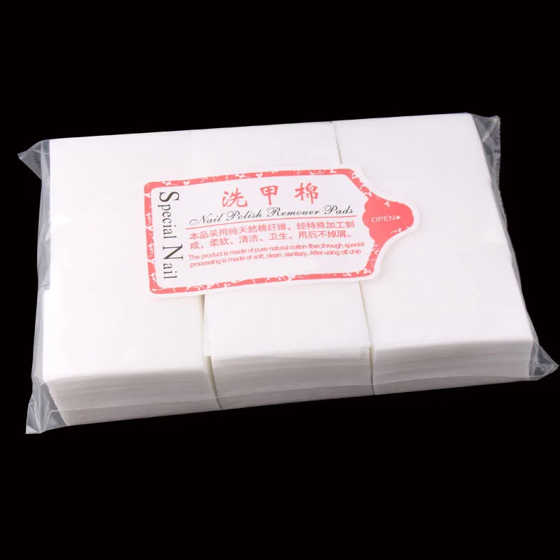 600 _ белая салфетка для дизайна ногтей безворсовые салфетки снятия лака мягкая