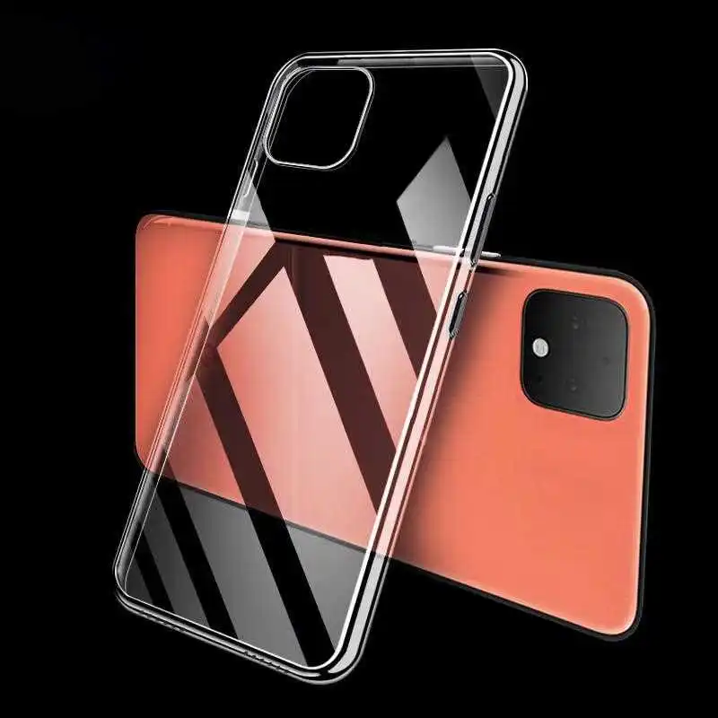 Ультратонкий Прозрачный мягкий чехол для Google Pixel 4 3a 3 2 XL 2|Бамперы| |