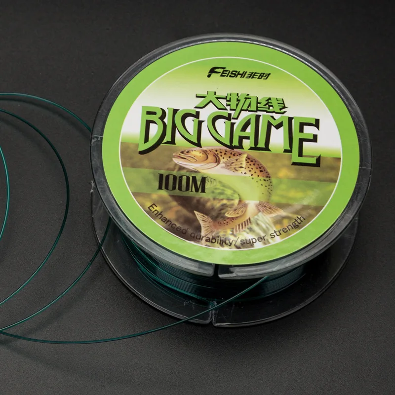 

100 M Ultra-Soft ~~~ Big Things Line Giants ~~~ Line Black Carp ~~~ Line Sturgeon Line Anchor Fishing Line Extra Large ~~~