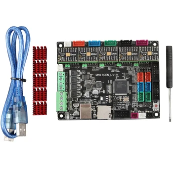 

HOT-Dotbit 3D Printer Motherboard MKS SGEN L+TMC2208x5 Stepper Motor Driver Kit Marlin2.0