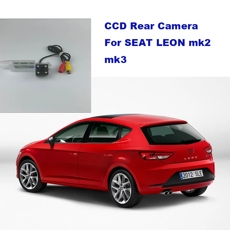 

Yessun License plate camera For SEAT LEON mk2 mk3 Car Rear View camera Parking Assistance