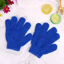 4 шт. Exfoliationg перчатки для ванны и душа Очищение гладких мягких ног для лица