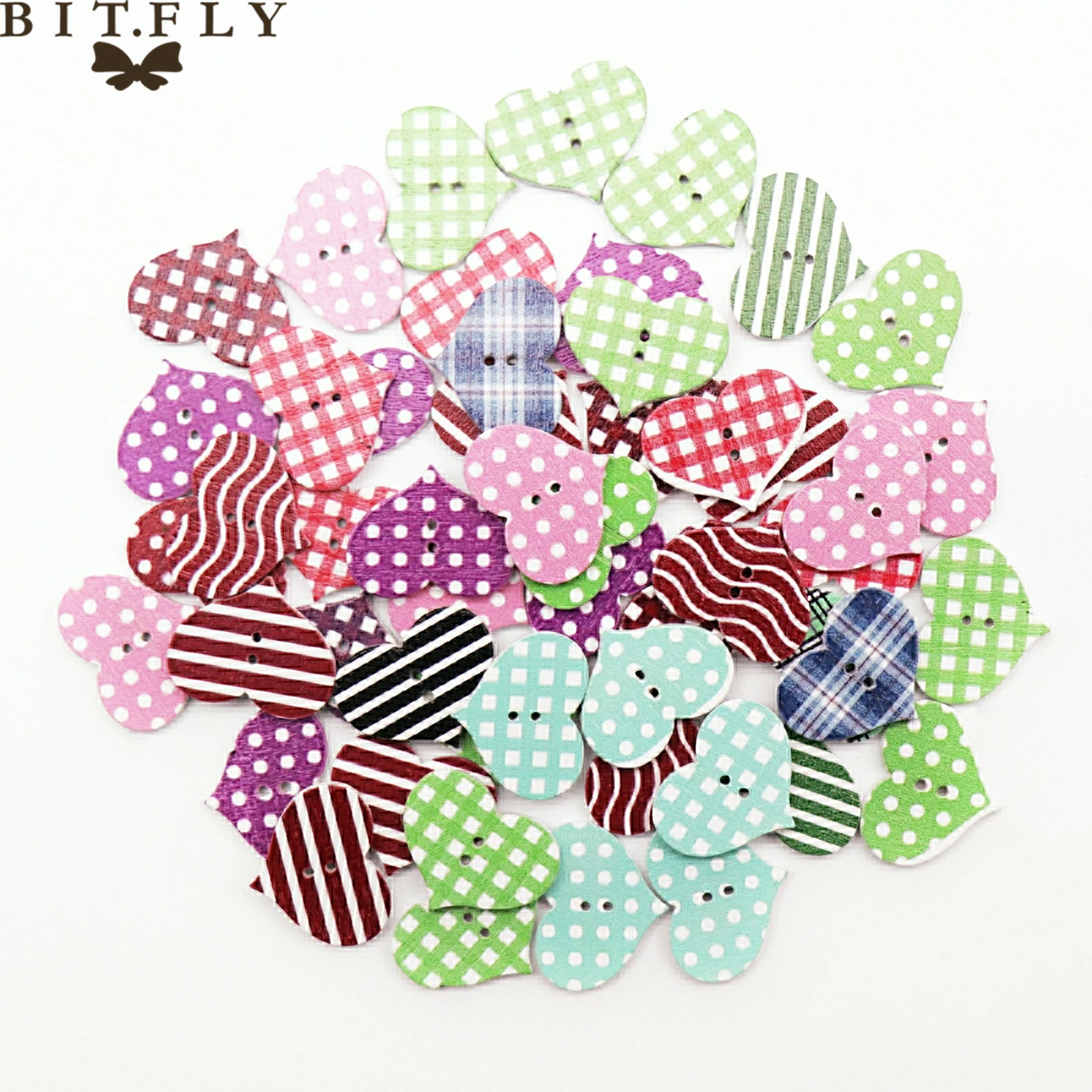 50 шт. цветные Мультяшные деревянные пуговицы с животными буквы для шитья в форме