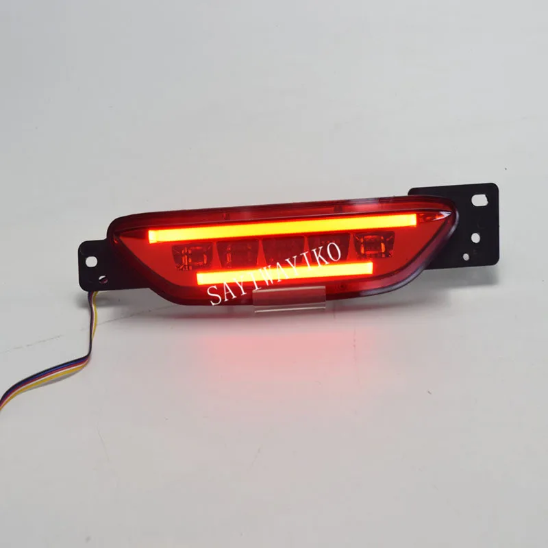 

1PCS Car Rear Bumper Fog light For Toyota CHR C-HR 2016 2017 2018 2019 LED day light white fog lamp Red car styling