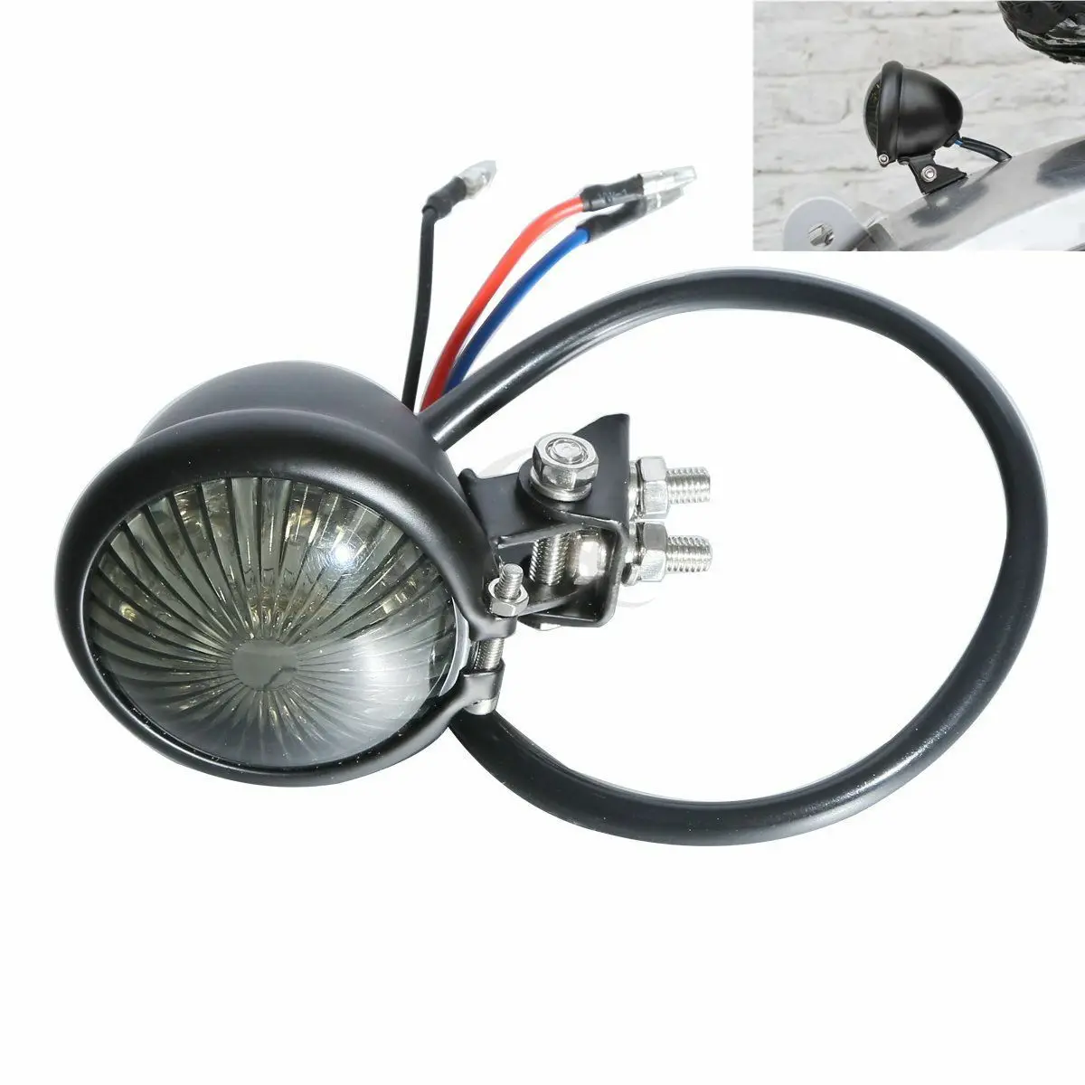 

Motorcycle Smoke Mini Bate LED Tail Light For Harley Dyna Touring Chopper Bobber Motorcycle
