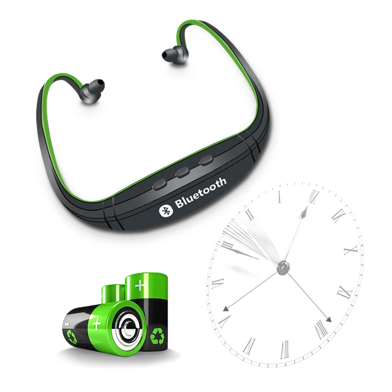 Bluetooth наушники Беспроводные Спортивные Гарнитура с поддержкой TF/SD Игровые