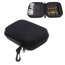 Двухсторонняя Летающая сумка для рыболовной наживки Спиннер ложки рыболовная форель мухи джиг голова снасти чехол для хранения Летающая Рыбалка Мухи рыболовный крючок сумка