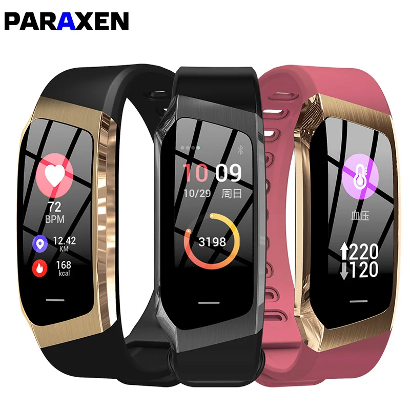 

PARAXEN Waterproof Sports Smart Band Heart Rate Monitor Smart Wristband Blood Pressure Oxygen Smart Bracelet Fitness Tracker